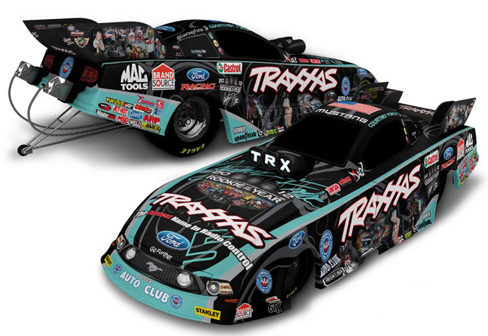 2013 Courtney Force - Traxxas Rookie of the Year NHRA Funny Car Diecast