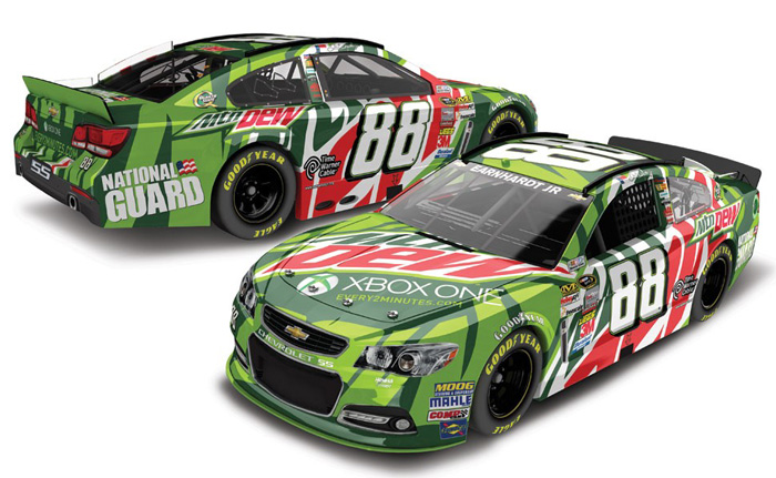 2013 Dale Earnhardt Jr #88 Mountain Dew XBOX 1/64 Diecast
