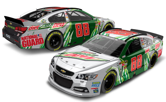 2013 Dale Earnhardt Jr #88 Diet Mtn Dew Diecast