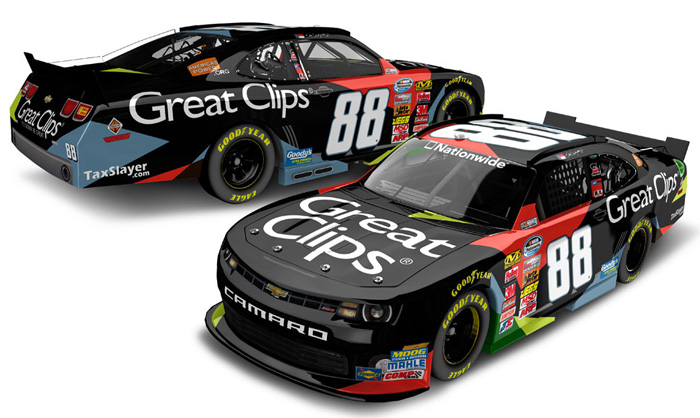 2013 Dale Earnhardt Jr #88 Great Clips Diecast