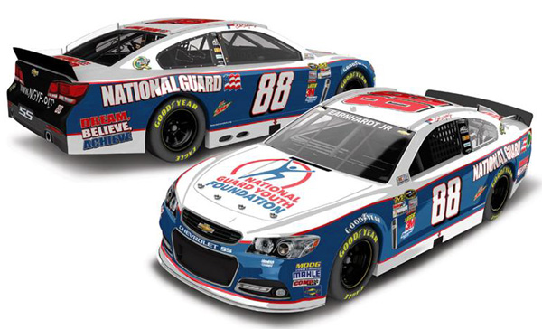 2013 Dale Earnhardt Jr #88 National Guard Youth Foundation Diecast
