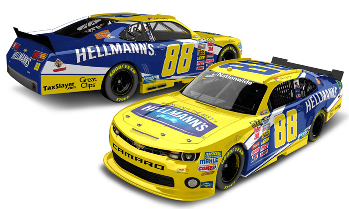 2013 Dale Earnhardt Jr #88 Hellmann's Diecast