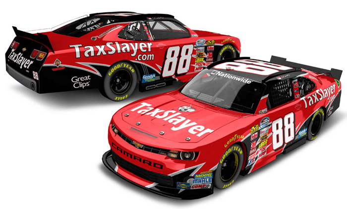 2013 Dale Earnhardt Jr #88 TaxSlayer 1/64 Diecast