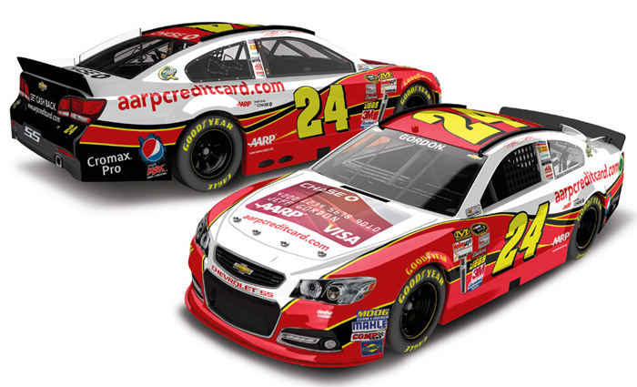 2013 Jeff Gordon #24 Chase Visa Diecast