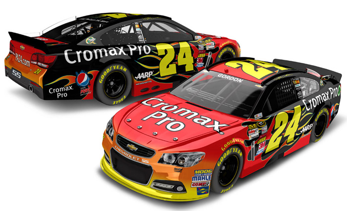 2013 Jeff Gordon #24 Cromax Pro Diecast
