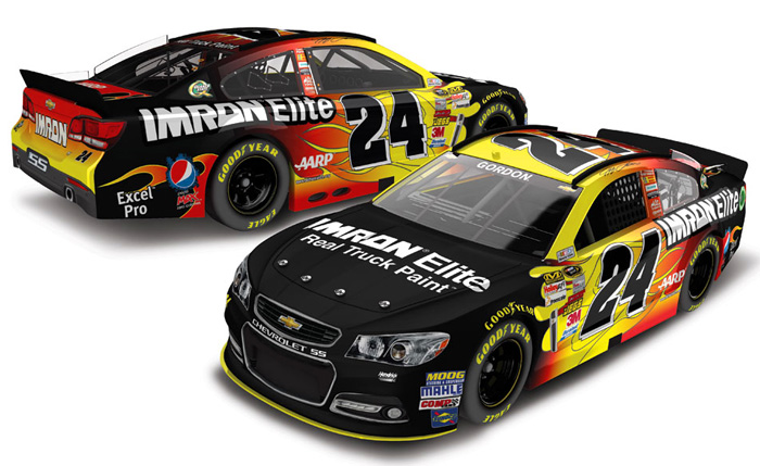 2013 Jeff Gordon #24 IMRON Elite Diecast