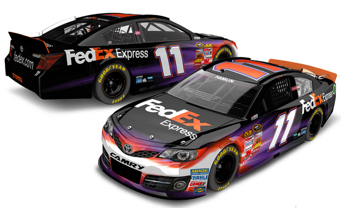 2013 Denny Hamlin #11 FedEx Express Diecast