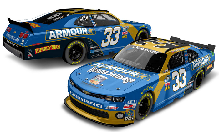 2013 Kevin Harvick #33 Armour 1/64 Diecast