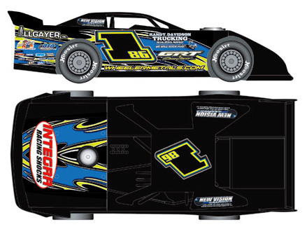 2013 Jeremy Payne #1 (Australia) - Dirt Late Model 1/64 Diecast