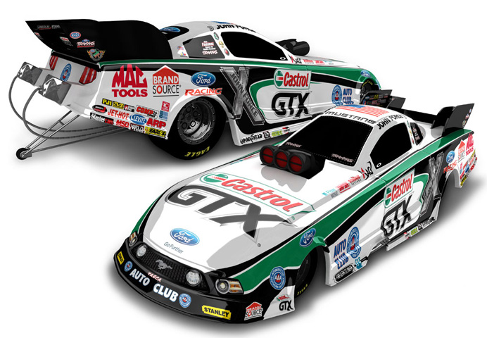 2013 John Force - Castrol GTX NHRA Funny Car 1/64 Diecast