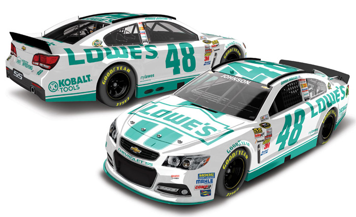 2013 Jimmie Johnson #48 Lowe's - Emerald Green Diecast