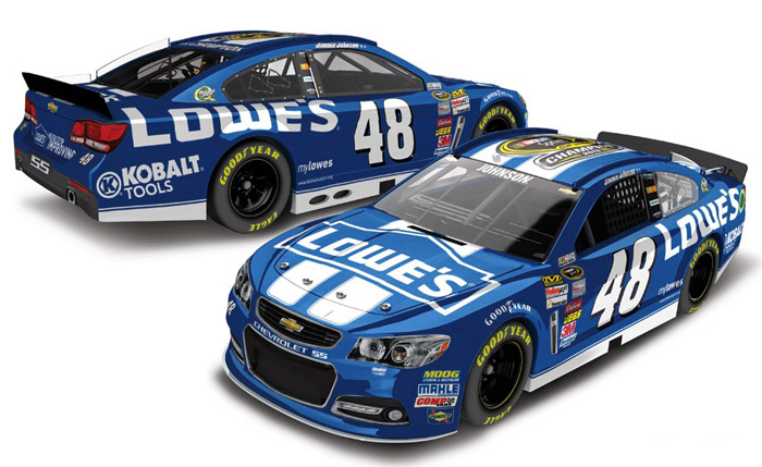 2013 Jimmie Johnson #48 Lowe's - NASCAR Sprint Cup Champion 1/64 Diecast