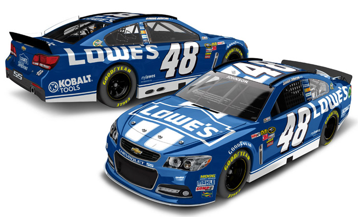 2013 Jimmie Johnson #48 Lowe's Diecast