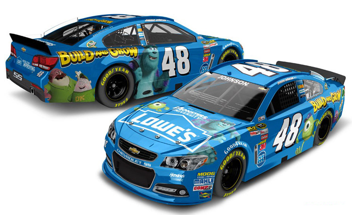 2013 Jimmie Johnson #48 Lowe's - Monsters University Diecast