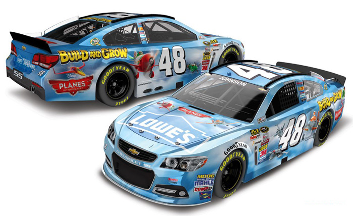 2013 Jimmie Johnson #48 Lowe's - Disney's Planes Diecast