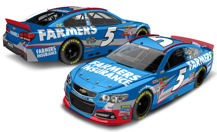 2013 Kasey Kahne #5 Farmers Insurance Diecast