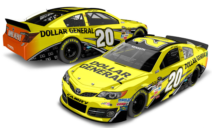 2013 Matt Kenseth #20 Dollar General 1/64 Diecast
