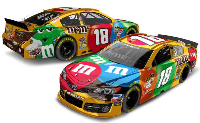 2013 Kyle Busch #18 M&M's 1/64 Diecast