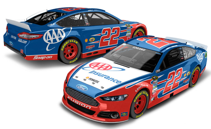 2013 Joey Logano #22 AAA 1/64 Diecast