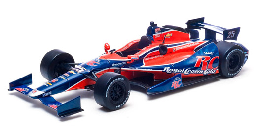 2013 Marco Andretti #25 RC Royal Crown Cola IndyCar 1/18 Diecast