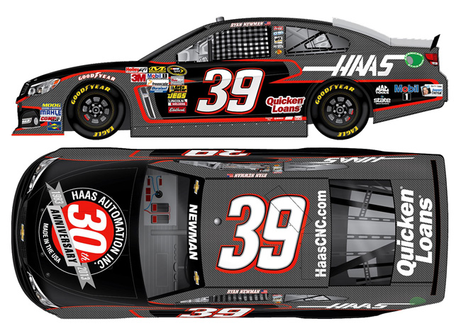 2013 Ryan Newman #39 Haas Automation 30th Anniversary 1/64 Diecast