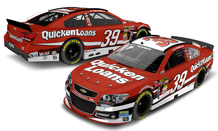 2013 Ryan Newman #39 Quicken Loans Diecast