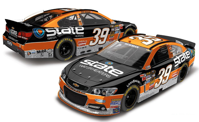 2013 Ryan Newman #39 State Water Heaters 1/64 Diecast