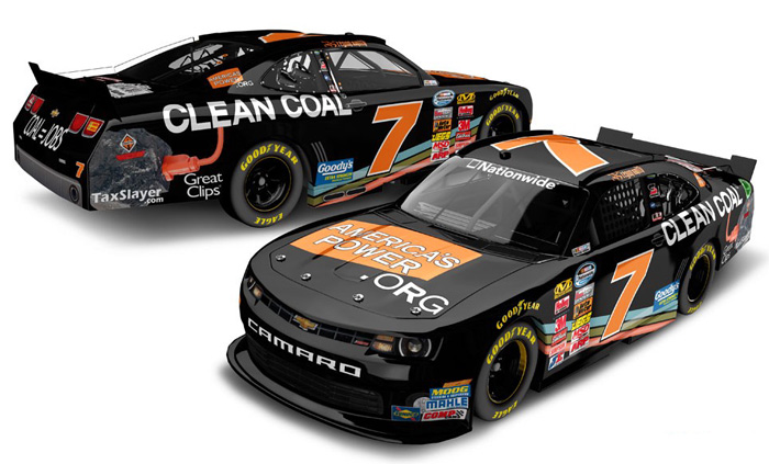 2013 Regan Smith #7 America's Power.org 1/64 Diecast