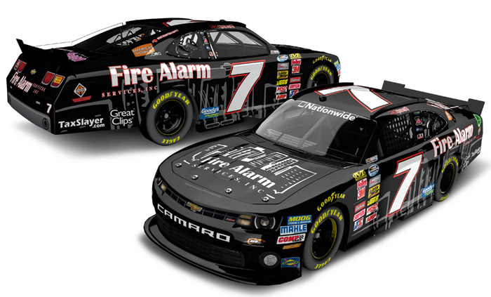 2013 Regan Smith #7 Fire Alarm 1/64 Diecast