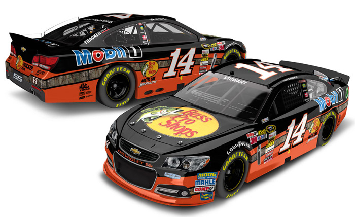 2013 Tony Stewart #14 Bass Pro Shops 1/64 Diecast
