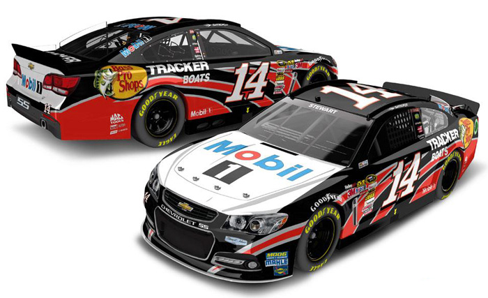 2013 Tony Stewart #14 Mobil 1 Diecast