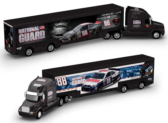 2013 Dale Earnhardt Jr #88 National Guard - MAN OF STEEL 1/64 Hauler