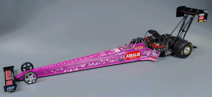 2013 Terry McMillen - Amalie Oil Pink / She4Life NHRA Top Fuel Diecast