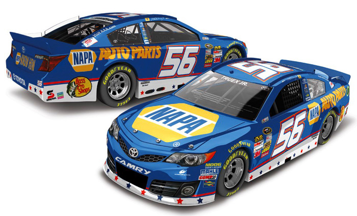 2013 Martin Truex Jr #56 NAPA - American Salute 1/64 Diecast