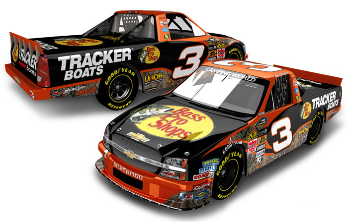 2013 Ty Dillon #3 Bass Pro Shops Truck Diecast