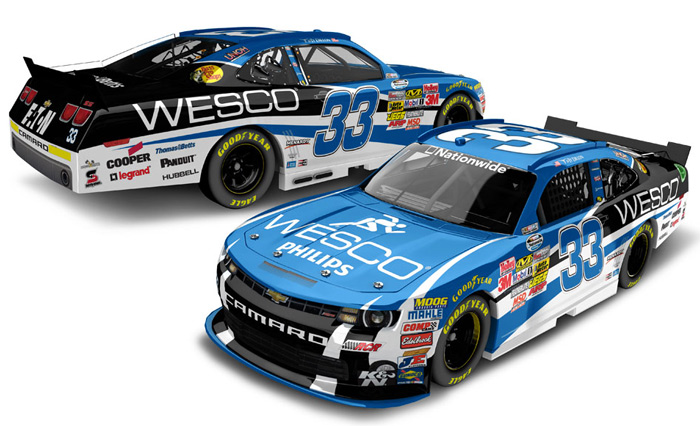 2013 Ty Dillon #33 WESCO 1/64 Diecast