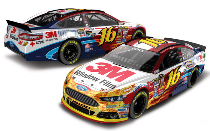 2014 Greg Biffle #16 3M Window Film Diecast