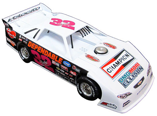 2014 Bobby Pierce #32 Champion - Dirt Late Model 1/64 Diecast