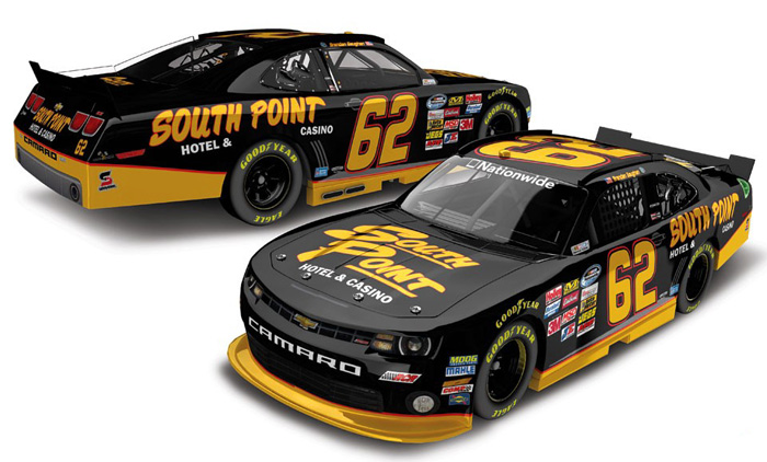 2014 Brendan Gaughan #62 South Point Casino 1/64 Diecast