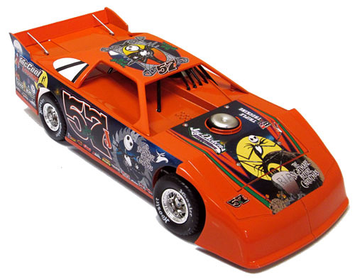 2014 Bub McCool #57J Halloween - Dirt Late Model 1/64 Diecast
