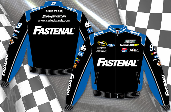 #99 Carl Edwards '14 Fastenal - NASCAR Uniform Jacket