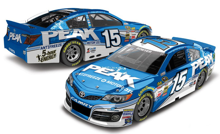 2014 Clint Bowyer #15 Peak 1/64 Diecast