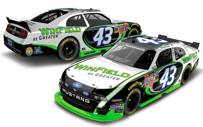 2014 Dakoda Armstrong #43 Winfield Diecast