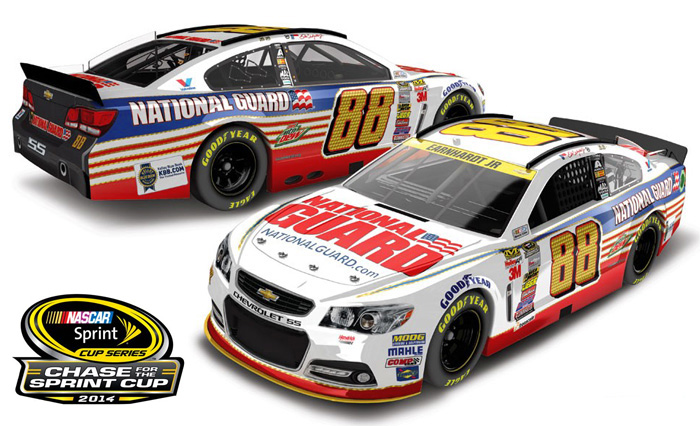 2014 Dale Earnhardt Jr #88 National Guard - Chase for the Sprint Cup Diecast