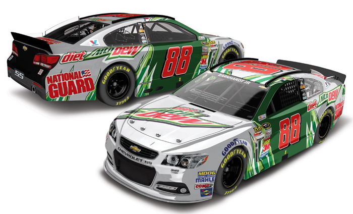 2014 Dale Earnhardt Jr #88 Diet Mtn Dew Diecast