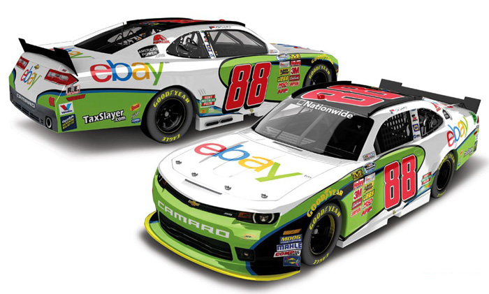 2014 Dale Earnhardt Jr #88 eBay 1/64 Diecast