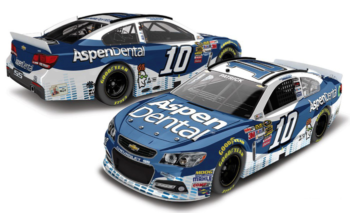 2014 Danica Patrick #10 Aspen Dental 1/64 Diecast