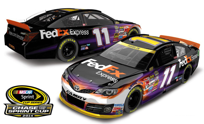 2014 Denny Hamlin #11 FedEx Express - Chase for the Sprint Cup Diecast