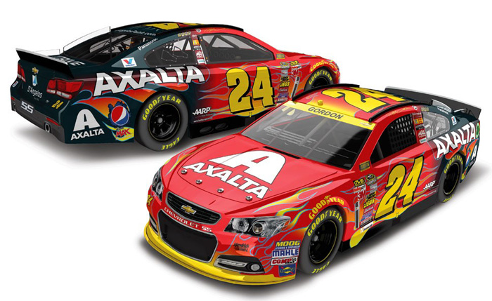 2014 Jeff Gordon #24 Axalta Radiant Red Diecast