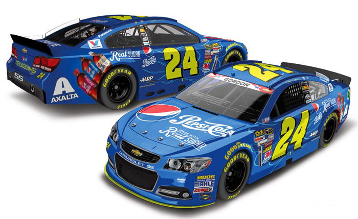 2014 Jeff Gordon #24 Pepsi Real. Big. Summer. Diecast